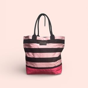 Victoria's Secret Pink and Black Tote Bag